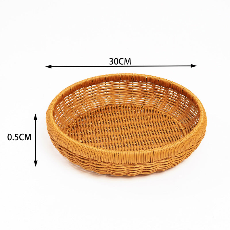 Handwoven Decorative Serving Tray | Kelmera