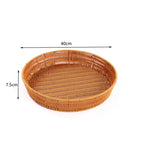 Handwoven Decorative Serving Tray | Kelmera