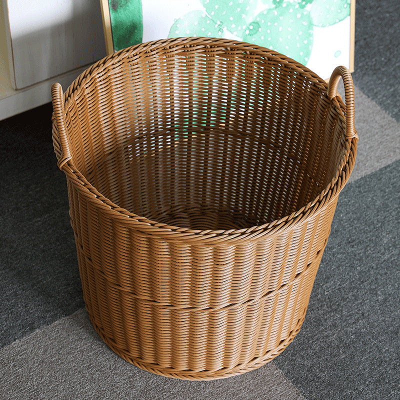 Handwoven Decorative Storage Basket Brown | Kelmera