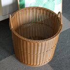 Handwoven Decorative Storage Basket Brown | Kelmera