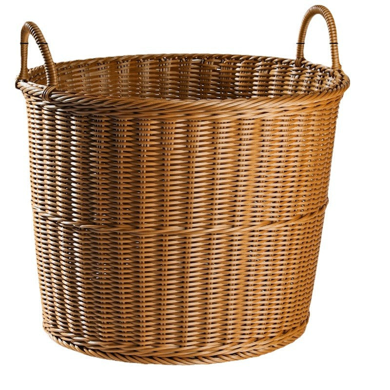 Handwoven Decorative Storage Basket Brown | Kelmera
