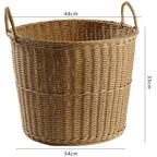 Handwoven Decorative Storage Basket Brown | Kelmera