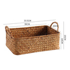 Handwoven Decorative Storage Basket Orange | Kelmera