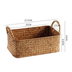 Handwoven Decorative Storage Basket Orange | Kelmera