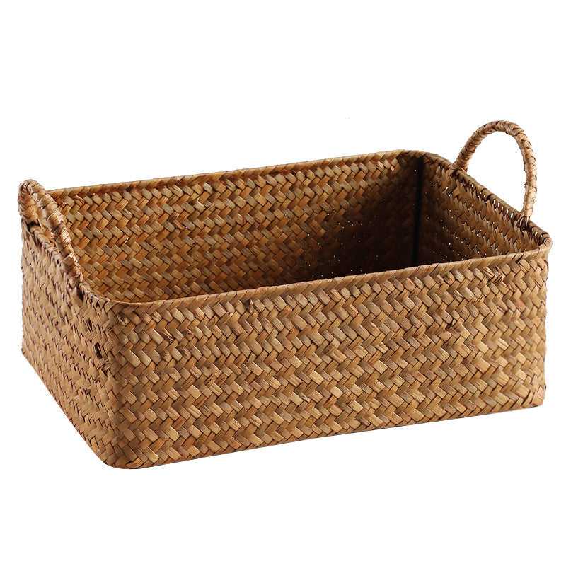 Handwoven Decorative Storage Basket Orange | Kelmera