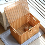 Handwoven Decorative Storage Chest | Kelmera