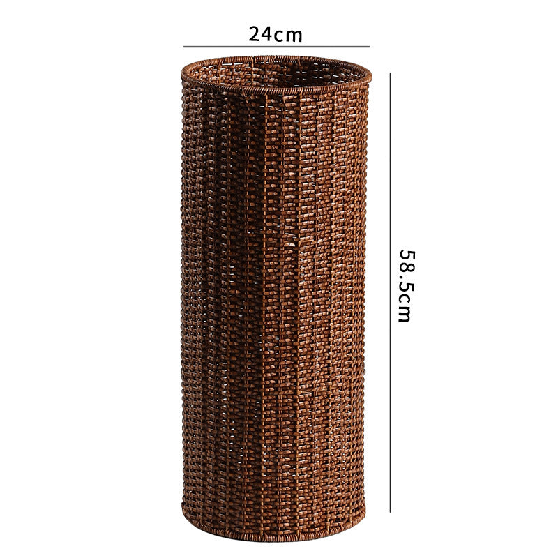 Handwoven Decorative Storage Cylinder | Kelmera