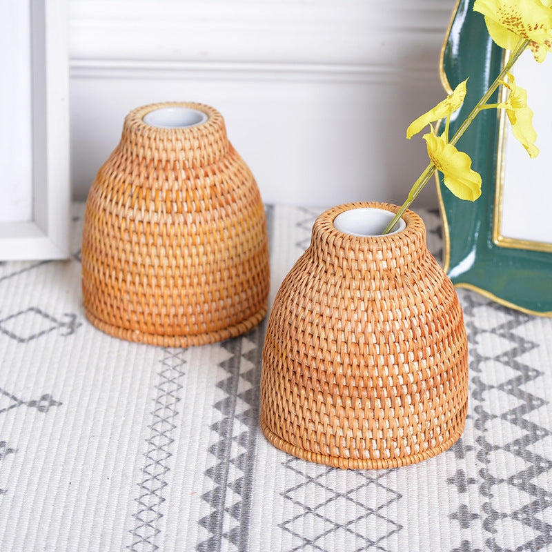 Handwoven Decorative Vase | Kelmera