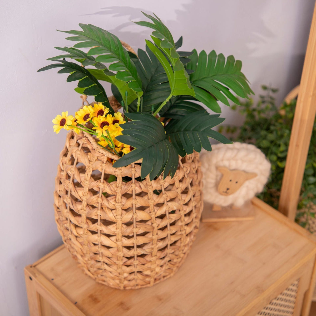 Handwoven Decorative Wall Basket | Kelmera