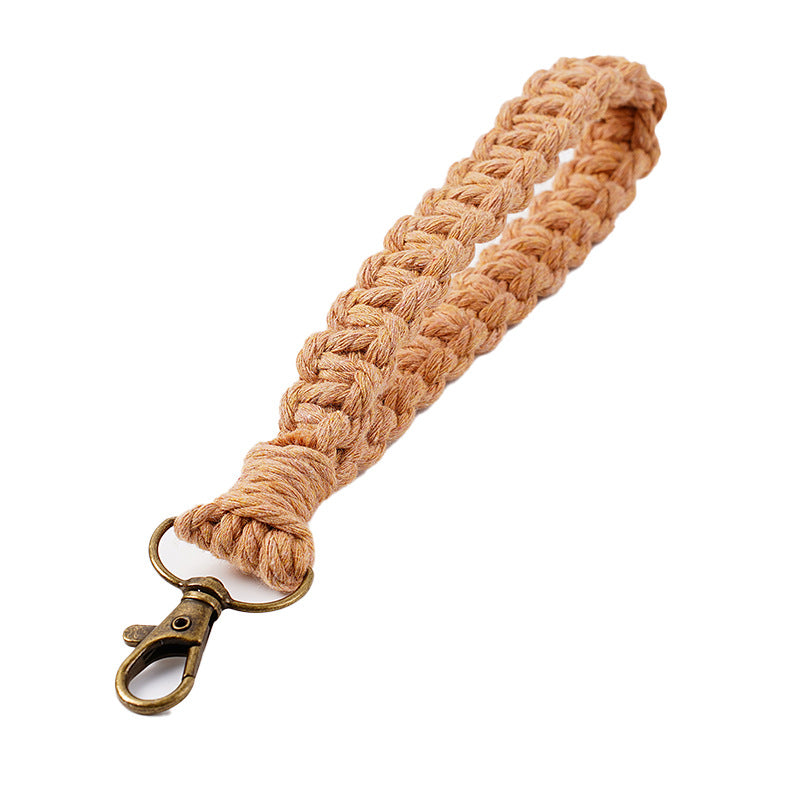 Handwoven Macrame Keychain Holder | Kelmera