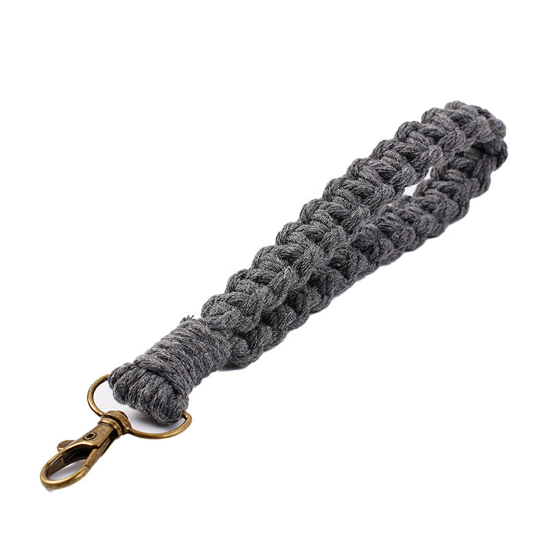Handwoven Macrame Keychain Holder | Kelmera