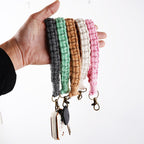 Handwoven Macrame Keychain Holder | Kelmera