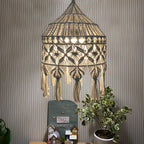 Handwoven Macrame Pendant Lamp | Kelmera