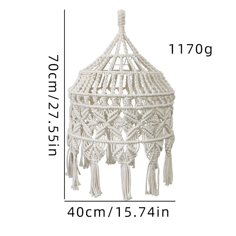 Handwoven Macrame Pendant Lamp | Kelmera