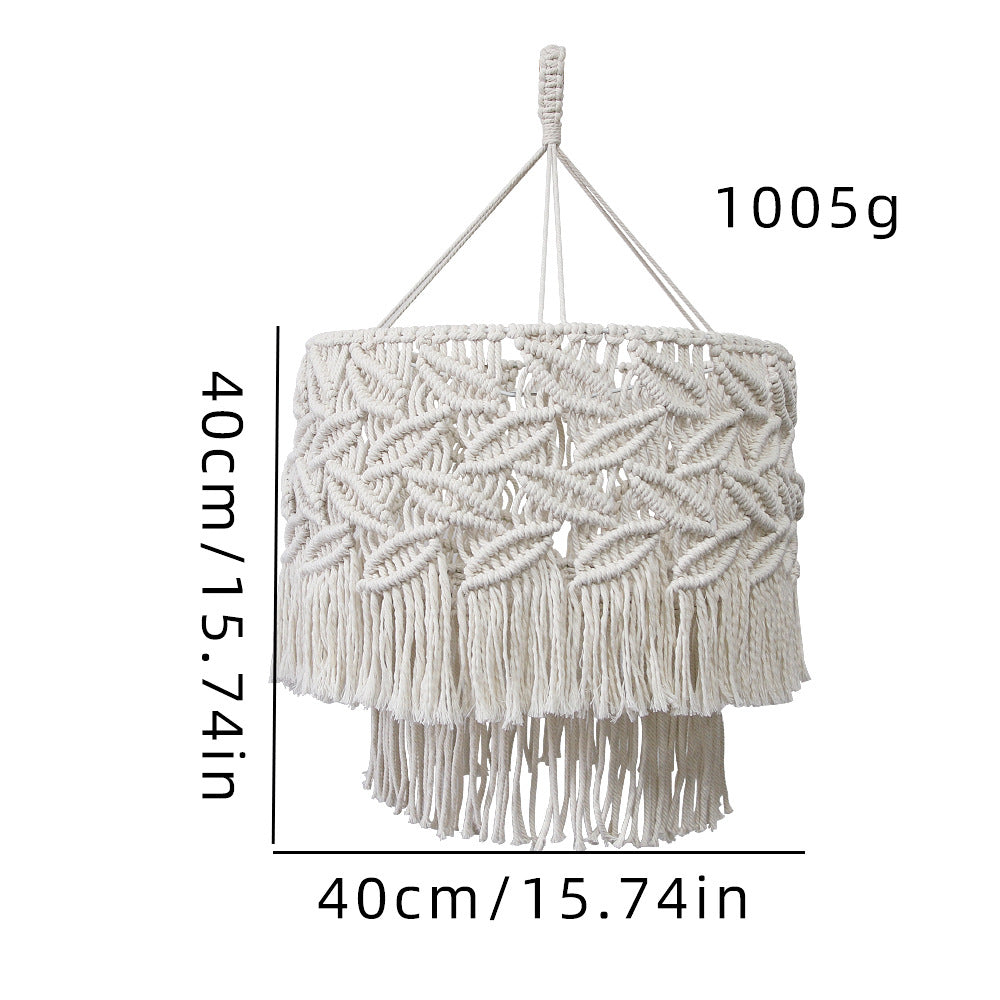 Handwoven Macrame Pendant Lamp | Kelmera