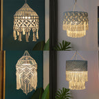 Handwoven Macrame Pendant Lamp | Kelmera