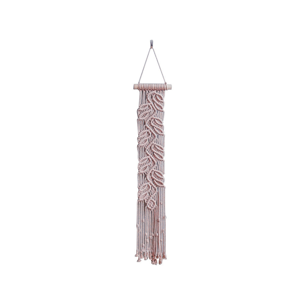 Handwoven Macrame Wall Decoration with Leaf Design | Kelmera