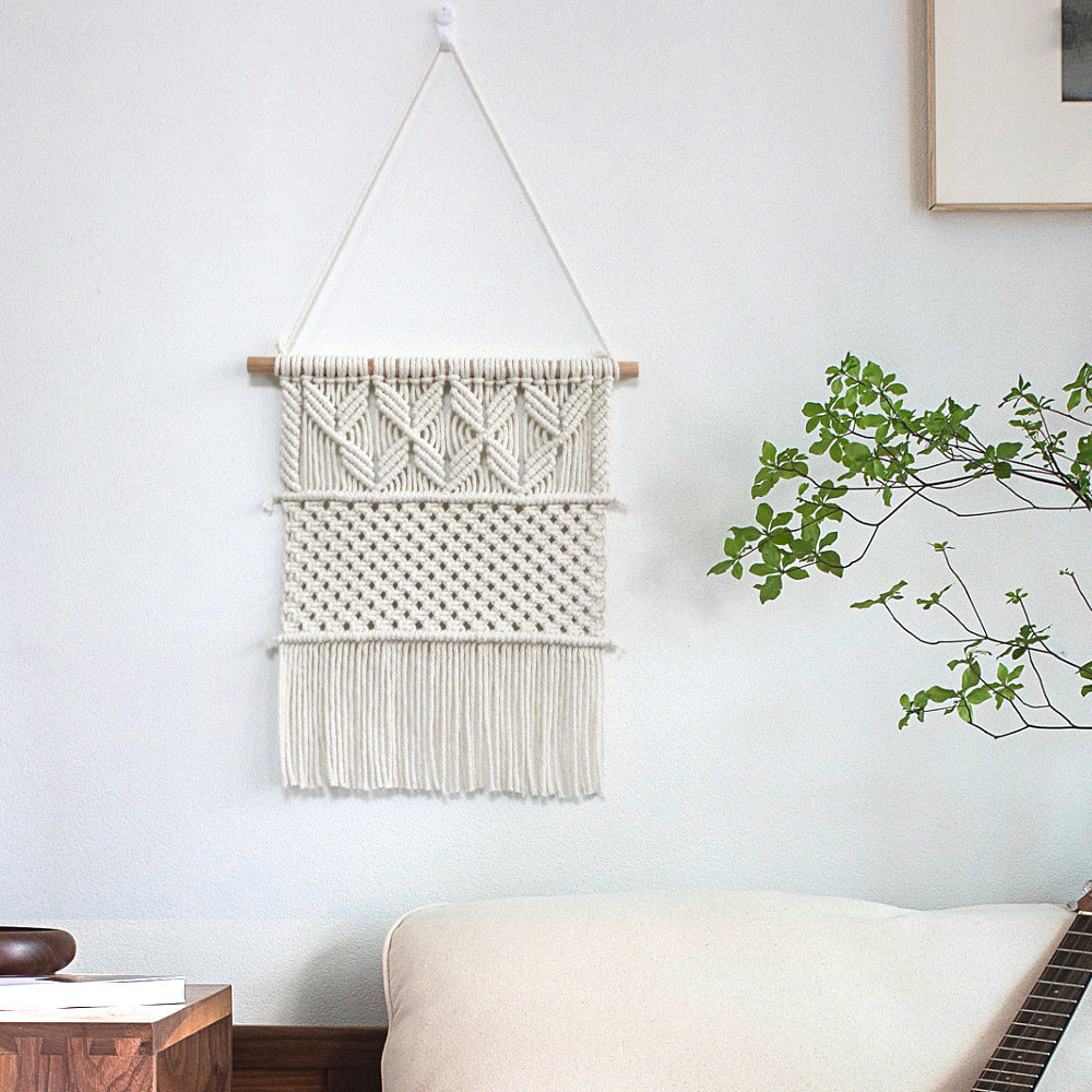 Handwoven Macrame Wall Hanging in Boho Style | Kelmera