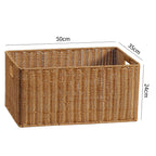 Handwoven Multifunctional Storage Basket Brown | Kelmera