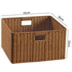 Handwoven Multifunctional Storage Basket Brown | Kelmera