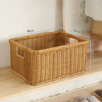 Handwoven Multifunctional Storage Basket Brown | Kelmera