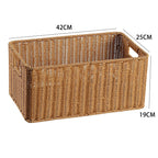 Handwoven Multifunctional Storage Basket Brown | Kelmera