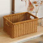 Handwoven Multifunctional Storage Basket Brown | Kelmera