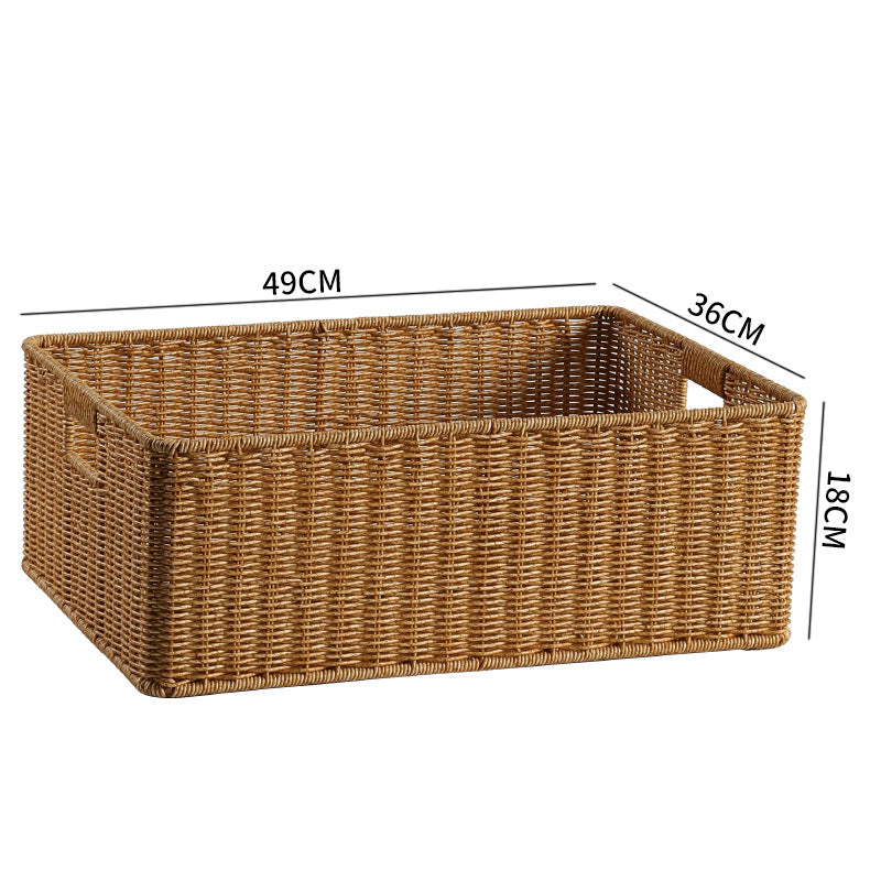 Handwoven Multifunctional Storage Basket Brown | Kelmera