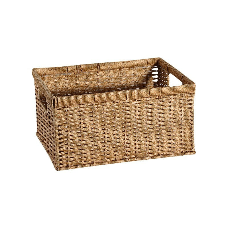 Handwoven Multifunctional Storage Basket Brown | Kelmera