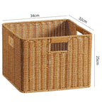 Handwoven Multifunctional Storage Basket Brown | Kelmera