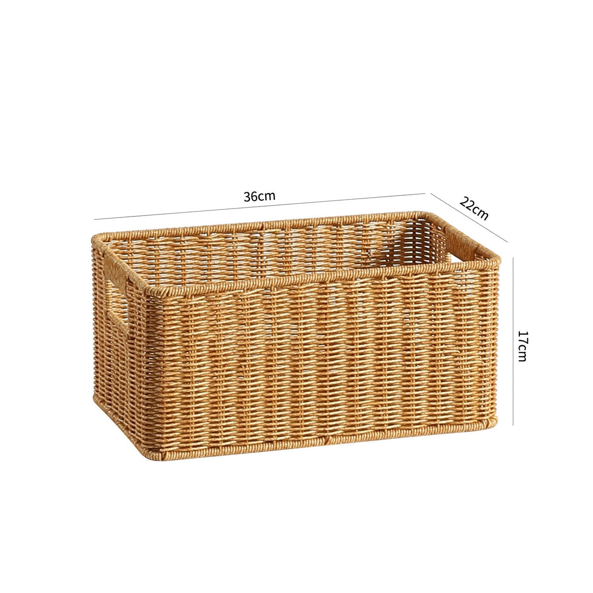 Handwoven Multifunctional Storage Basket Brown | Kelmera
