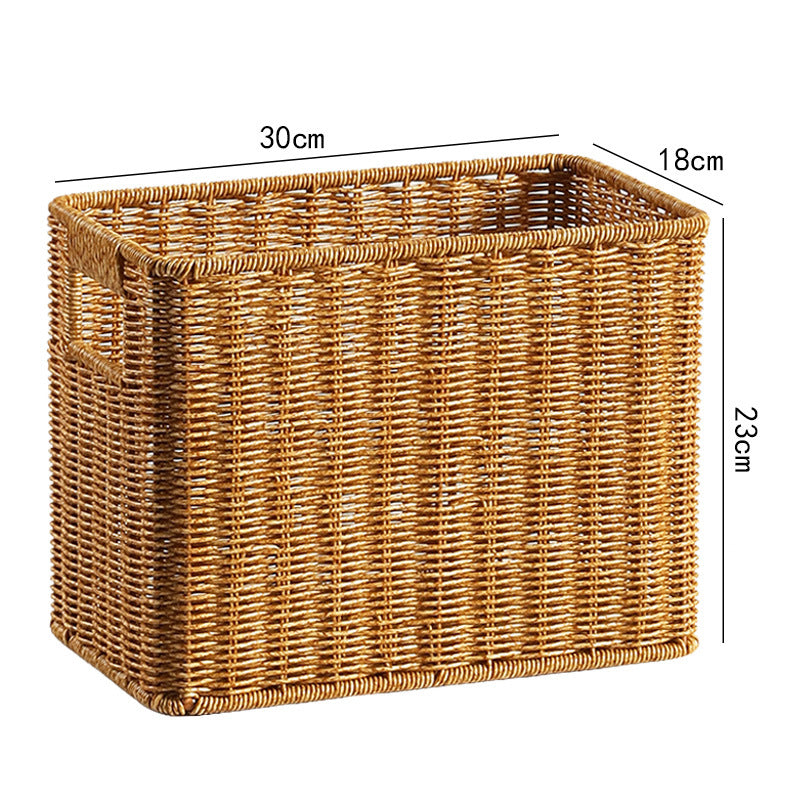 Handwoven Multifunctional Storage Basket Brown | Kelmera