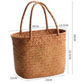 Handwoven Natural Fiber Beach Bag | Kelmera