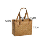 Handwoven Natural Fiber Beach Bag | Kelmera