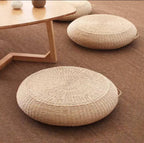 Handwoven Pouf in Boho Style | Kelmera