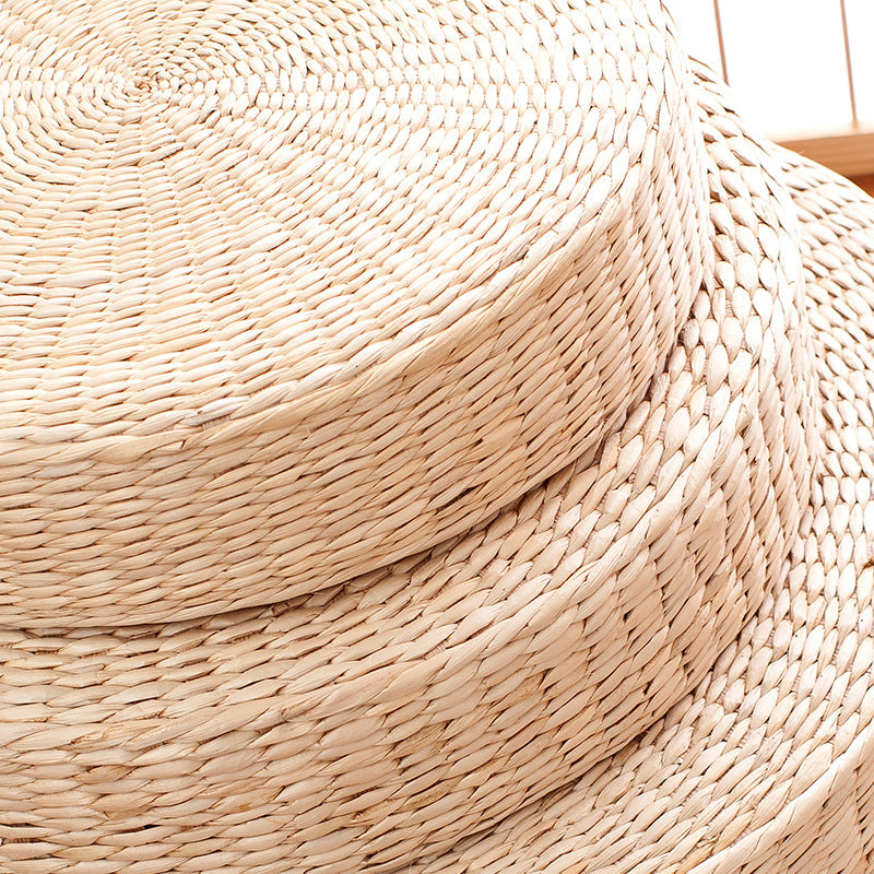 Handwoven Pouf in Boho Style | Kelmera