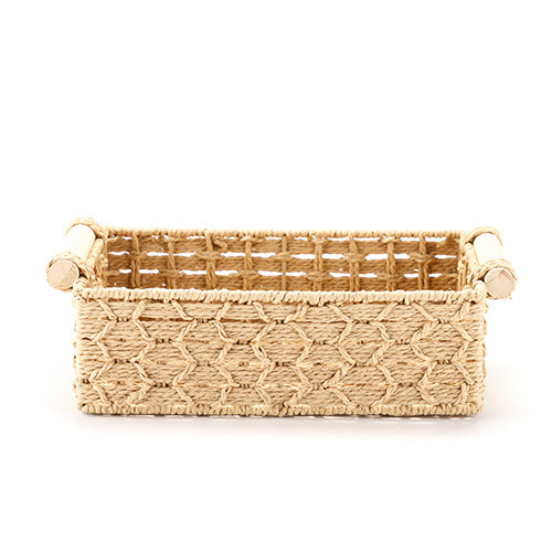 Handwoven Rectangular Storage Basket | Kelmera