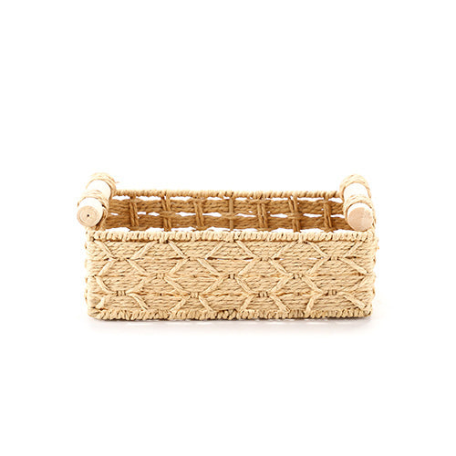 Handwoven Rectangular Storage Basket | Kelmera