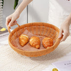 Handwoven Round Serving Basket | Kelmera