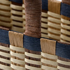 Handwoven Shopping Basket Color | Kelmera