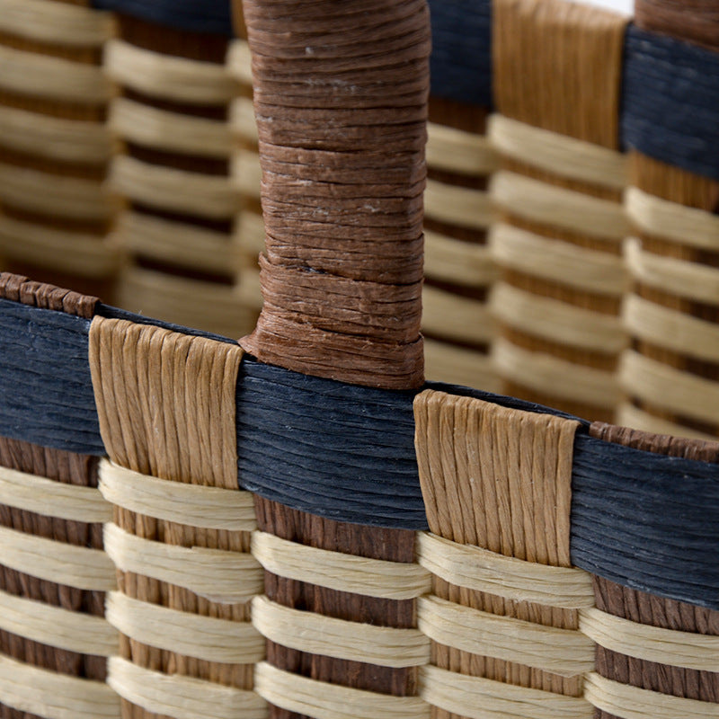 Handwoven Shopping Basket Color | Kelmera