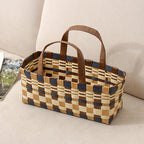 Handwoven Shopping Basket Color Storage | Kelmera