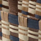 Handwoven Shopping Basket Color Storage | Kelmera
