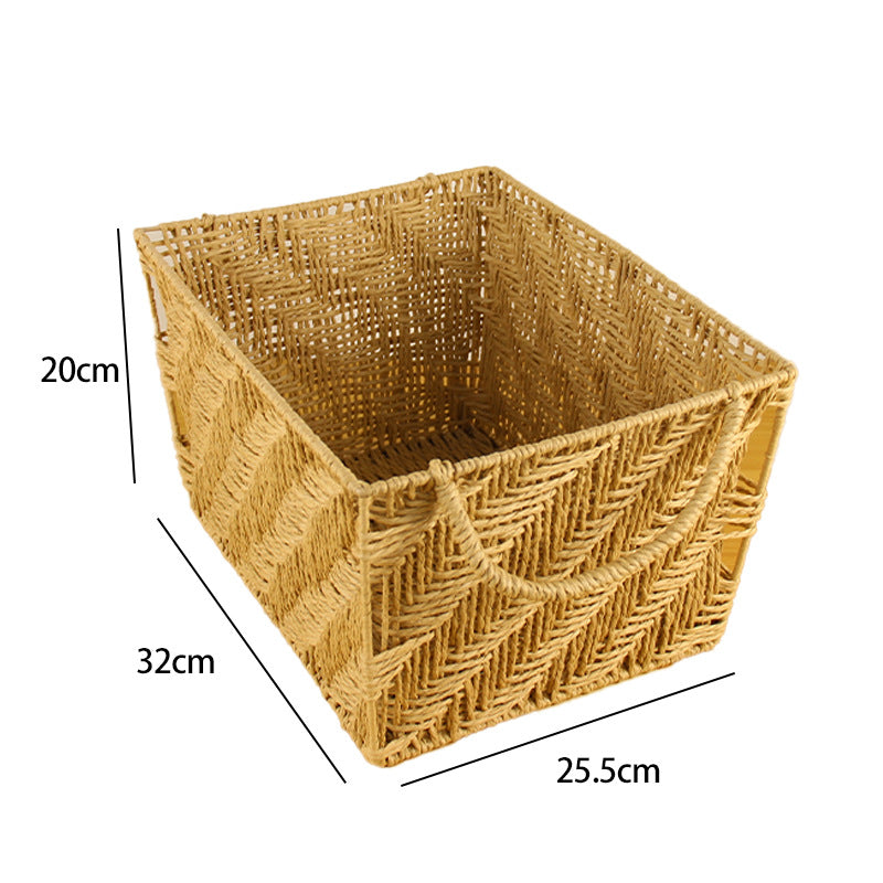 Handwoven Storage Basket Brown | Kelmera