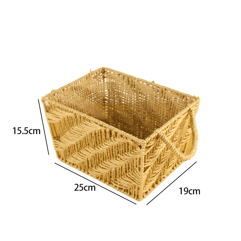Handwoven Storage Basket Brown | Kelmera