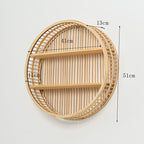 Handwoven Storage Basket for Bathroom Utensils | Kelmera