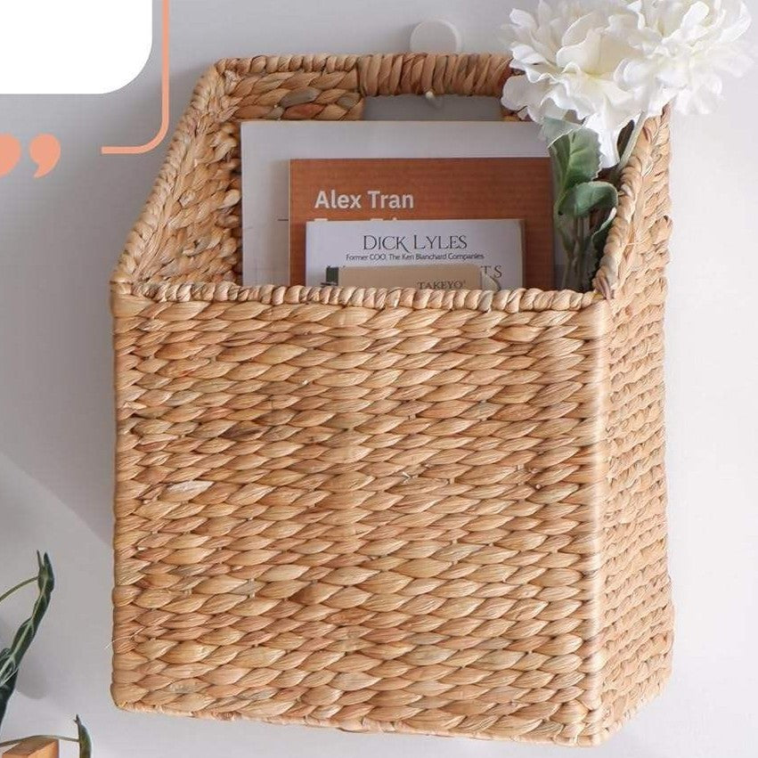 Handwoven Storage Basket Gray | Kelmera