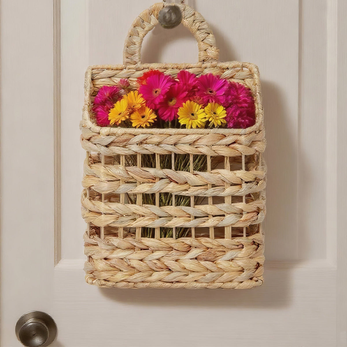 Handwoven Storage Basket Green | Kelmera