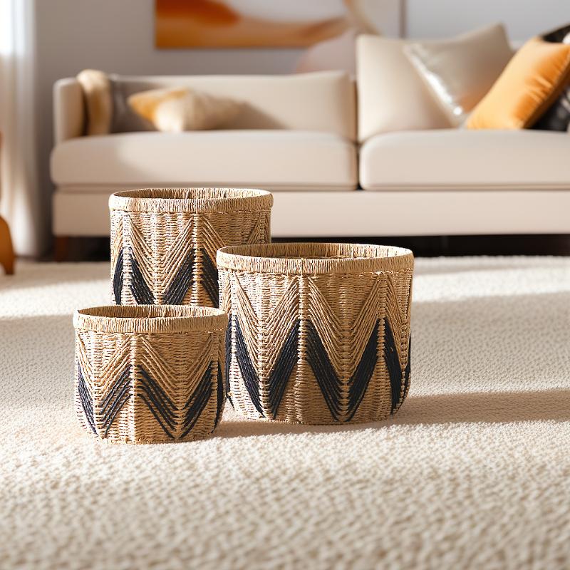 Handwoven Storage Basket made of Natural Materials | Kelmera
