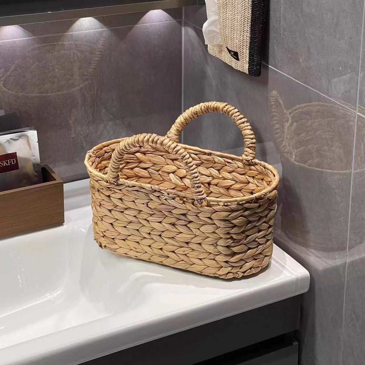 Handwoven Storage Basket Natural | Kelmera